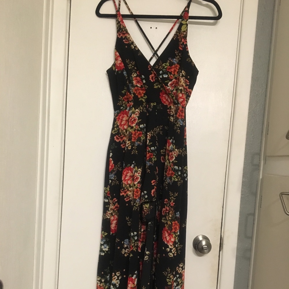 Floral Maxi Romper